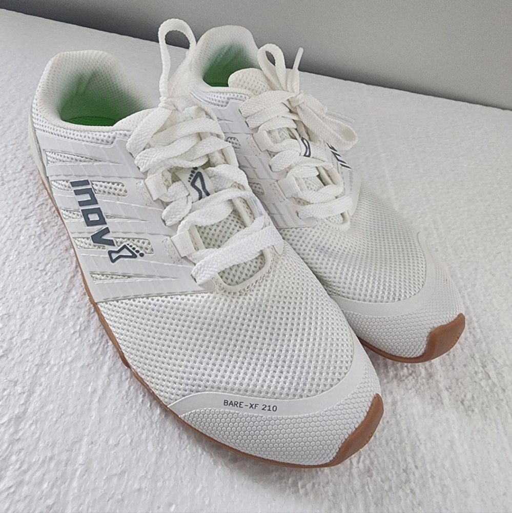 Inov-8 White Barefoot Weightlifting Shoes